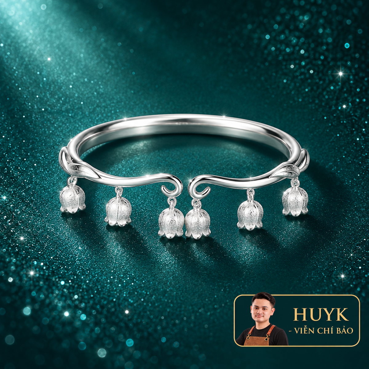 Lắc Tay Hoa Linh Lan - HuyK Mê Kim Hoàn - L001257