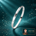 Kiềng Tay Mắt Mèo Bản Kín - HuyK Mê Kim Hoàn - K0002