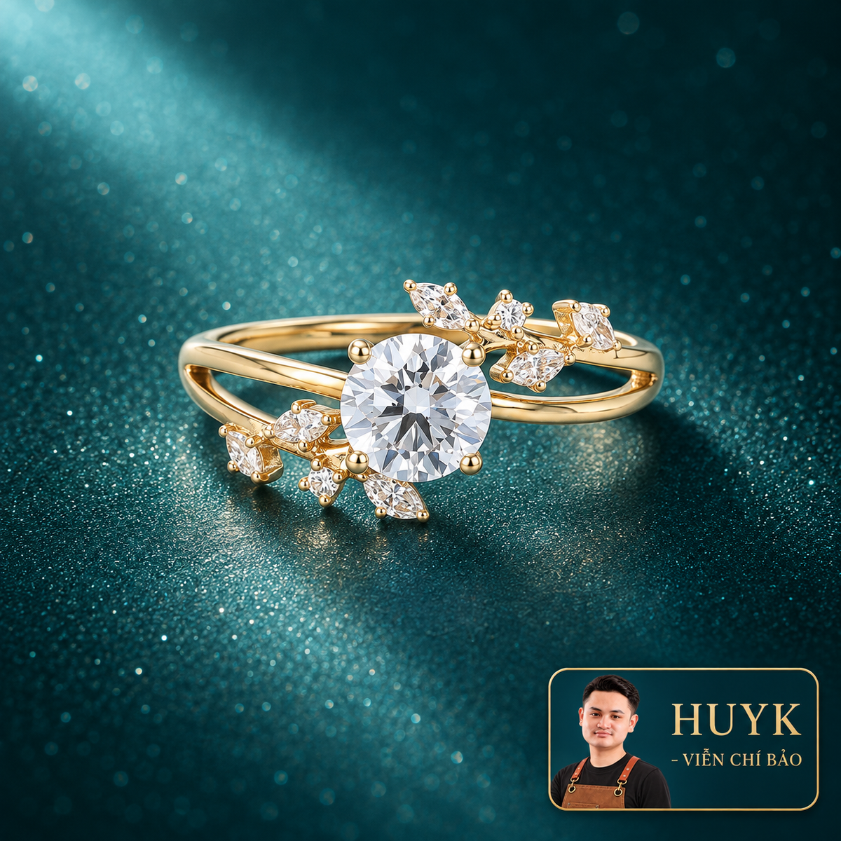 NHẪN KIM VŨ - HuyK Mê Kim Hoàn - N0002