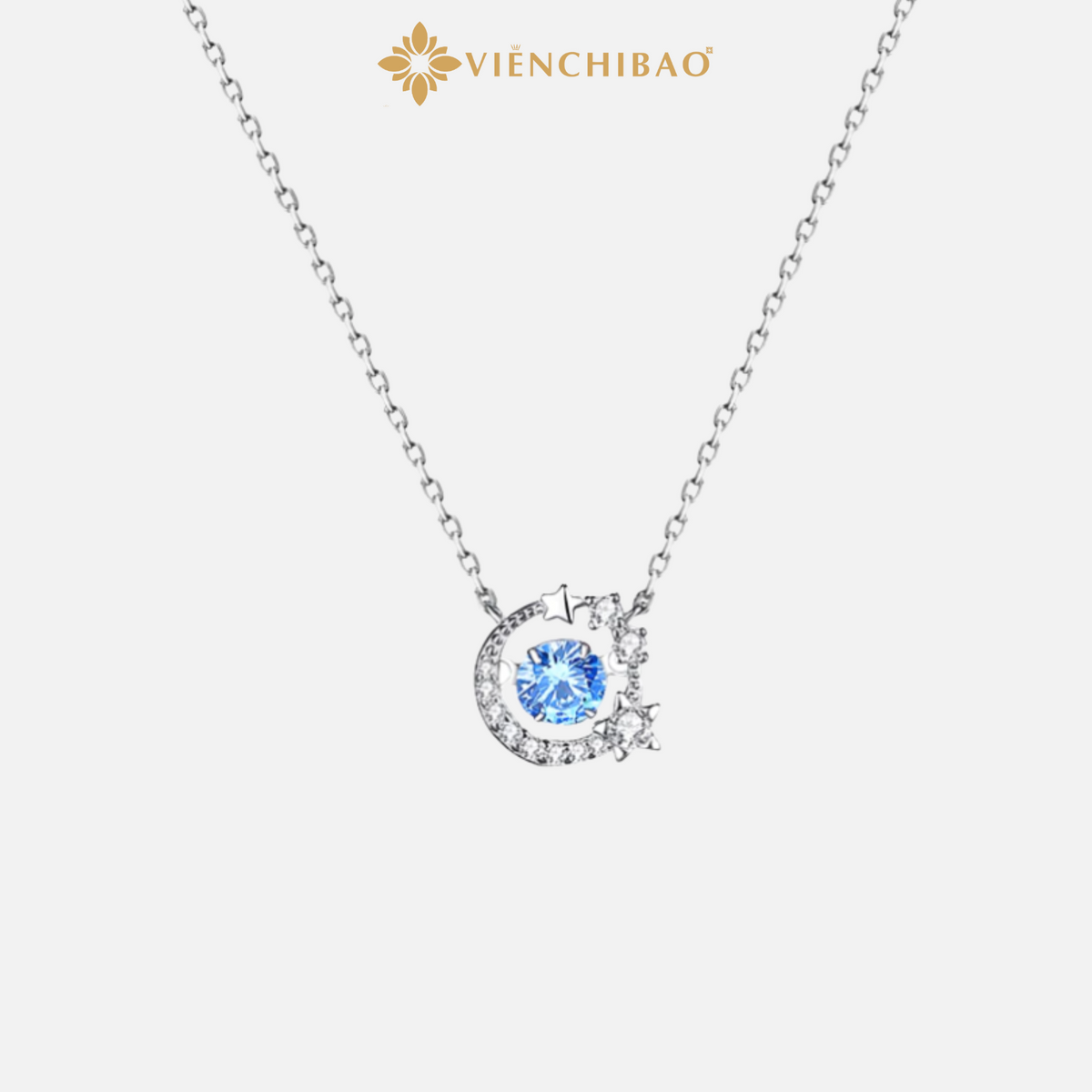 DÂY CHUYỀN TRĂNG SAO - HuyK Mê Kim Hoàn - D401023