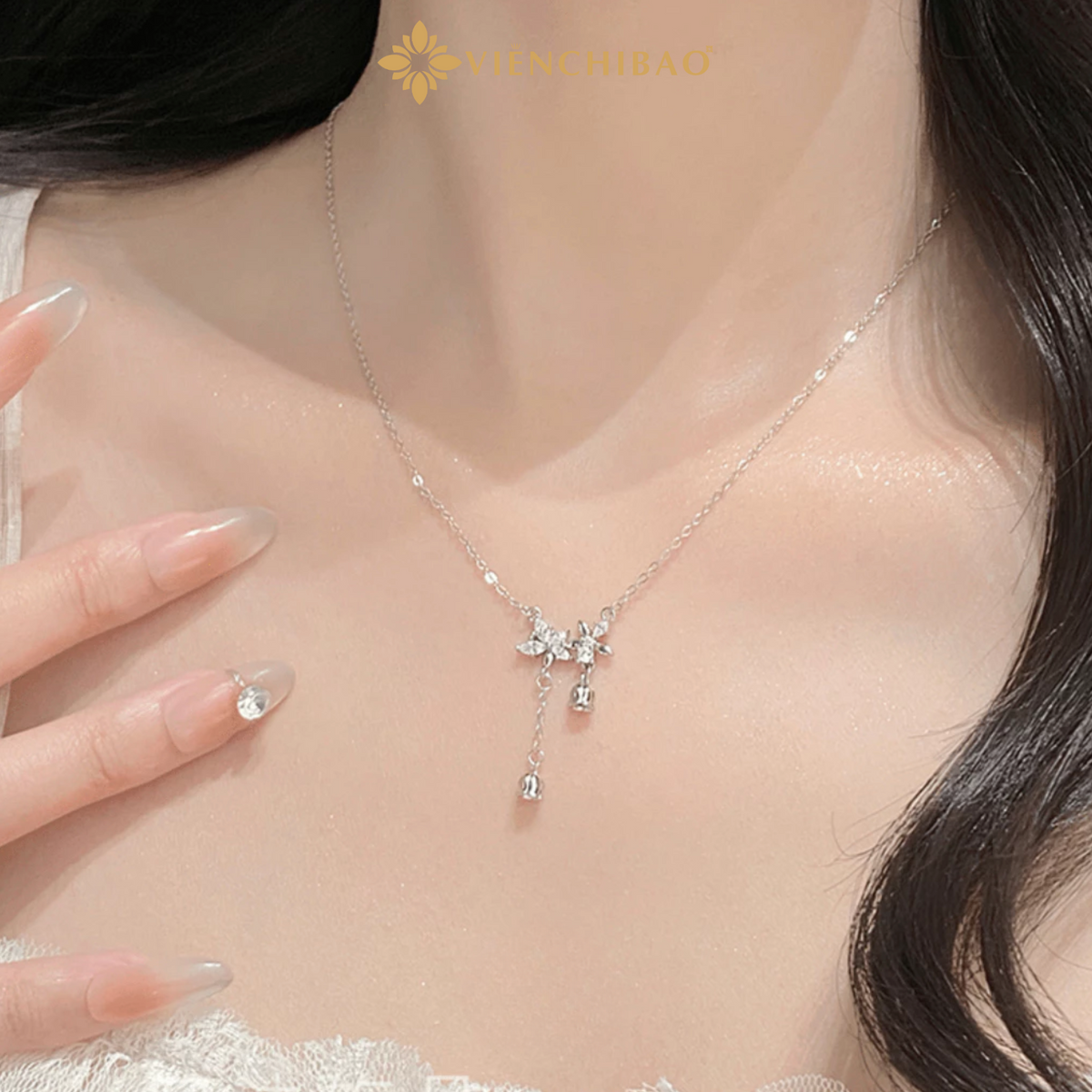 DÂY CHUYỀN HOA LINH LAN - VIỄN CHÍ BẢO - D401030