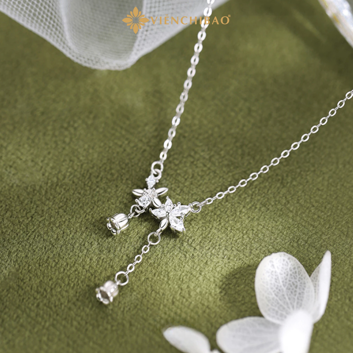 DÂY CHUYỀN HOA LINH LAN - VIỄN CHÍ BẢO - D401030