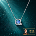 DÂY CHUYỀN TRĂNG SAO - HuyK Mê Kim Hoàn - D401023