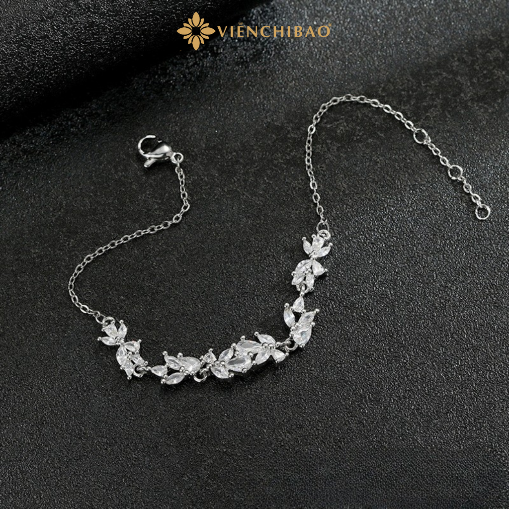 Lắc tay hoa tử đằng - HuyK Mê Kim Hoàn - L0028