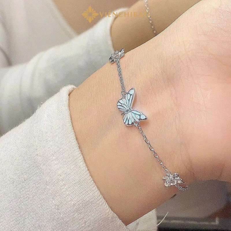 LẮC TAY HỒ ĐIỆP PHÁT SÁNG - HuyK Mê Kim Hoàn - L0013