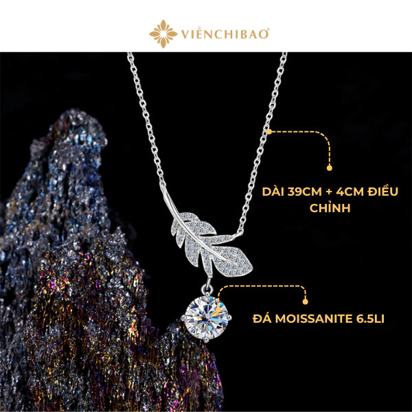 DÂY CHUYỀN LÔNG VŨ - HuyK Mê Kim Hoàn - D401108