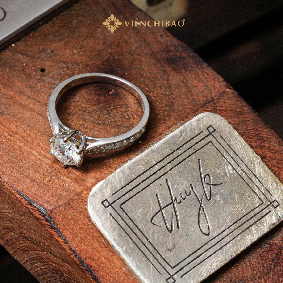NHẪN NỮ 6 CHẤU - HuyK Mê Kim Hoàn - N0004